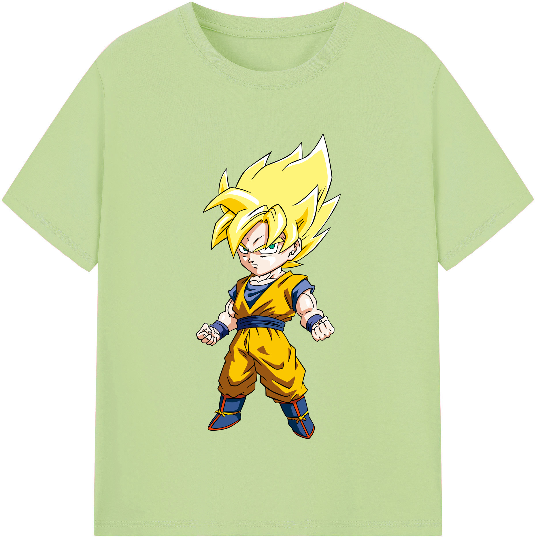 （画像用） ドラゴンボール 孫悟空（そん ごくう）Son Goku カカロット DRAGON BALL Kakarotto 綿100％半袖Tシャツ（フロントプリント）